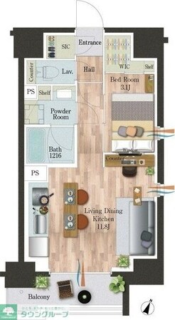 ORSUS板橋本町の物件間取画像